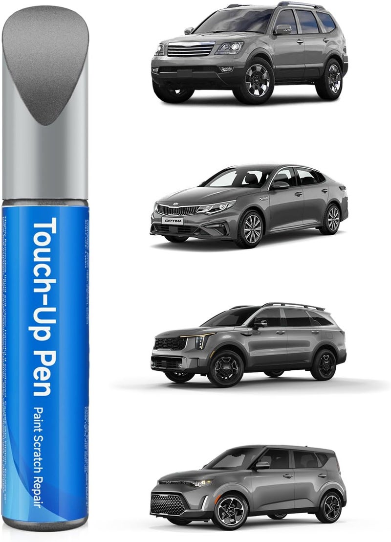 RSACET IM Titanium Silver Touch Up Paint Compatible with Kia Exact Match Touch Up Paint Car Scratch Repair - Image 1
